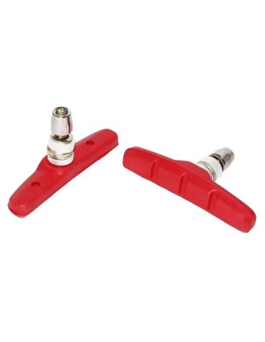 70mm Brake Shoes W/Nut Red.